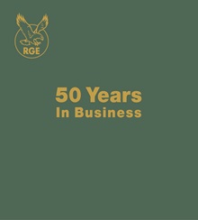 RGE 50 Years in Business Cover